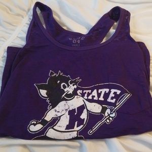 Kansas state wildcat tank top